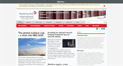 Desktop Screenshot of maritime-risk-intl.com